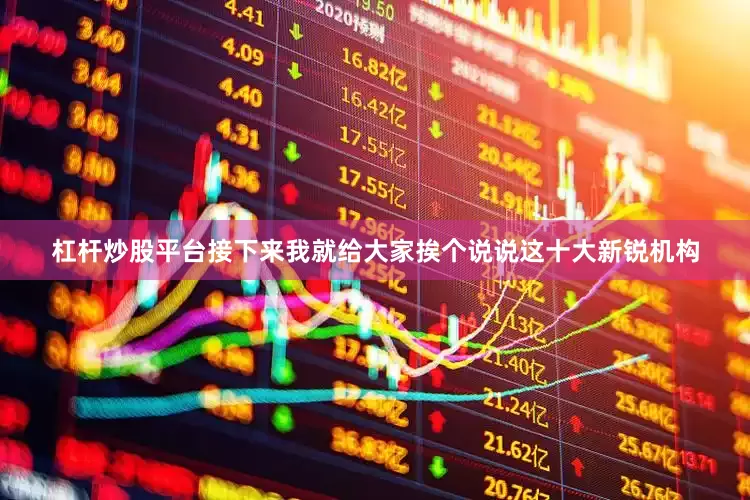 杠杆炒股平台接下来我就给大家挨个说说这十大新锐机构