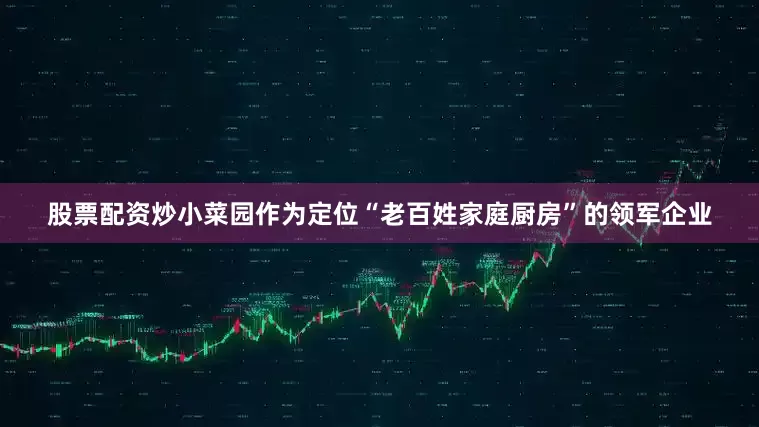 股票配资炒小菜园作为定位“老百姓家庭厨房”的领军企业